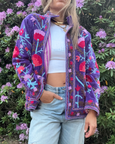 Cotton Velvet Jacket - Purple