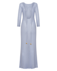 The Ciringuito Beach Cover-Up Dress in Bondi Blue | Melani Gibson Resort