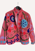 Cotton Velvet Jacket - Pink