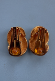 Vintage Christian Dior Knot Earrings