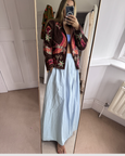Cotton Velvet Jacket - Brown