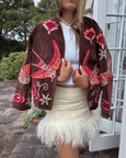 Cotton Velvet Jacket - Brown