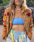 Cotton Velvet Jacket - Golden