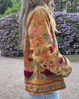 Cotton Velvet Jacket - Golden