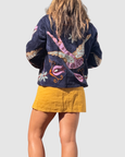 Cotton Velvet Jacket - Midnight Blue