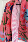 Cotton Velvet Jacket - Pink
