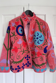 Cotton Velvet Jacket - Pink