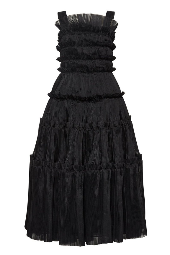 Aje | Jacinto midi dress in black | Style Odyssey