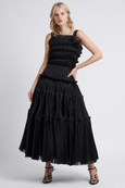 Aje | Jacinto midi dress in black | Style Odyssey